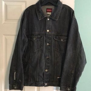 AVIREX Dark blue denim jacket sz XL